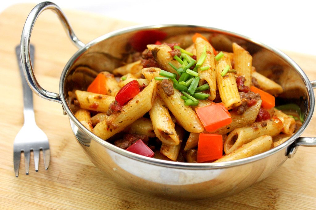 Balsamic Tomato And Basil Penne Pasta