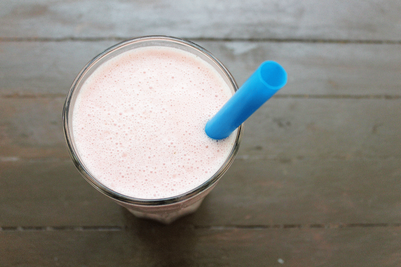 Refreshing Strawberry Lassi