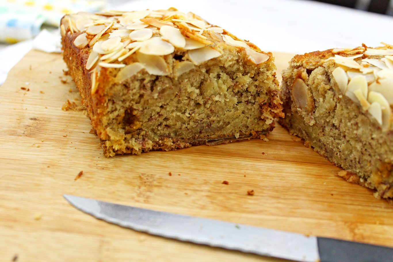 American Banana Almond Bread American Banana Almond Bread