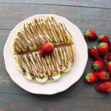 Banana Nutella Pancake