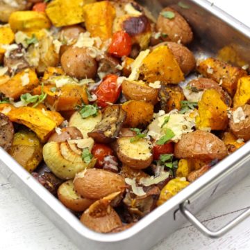 Grilled vegetables with balsamic vinaigrette