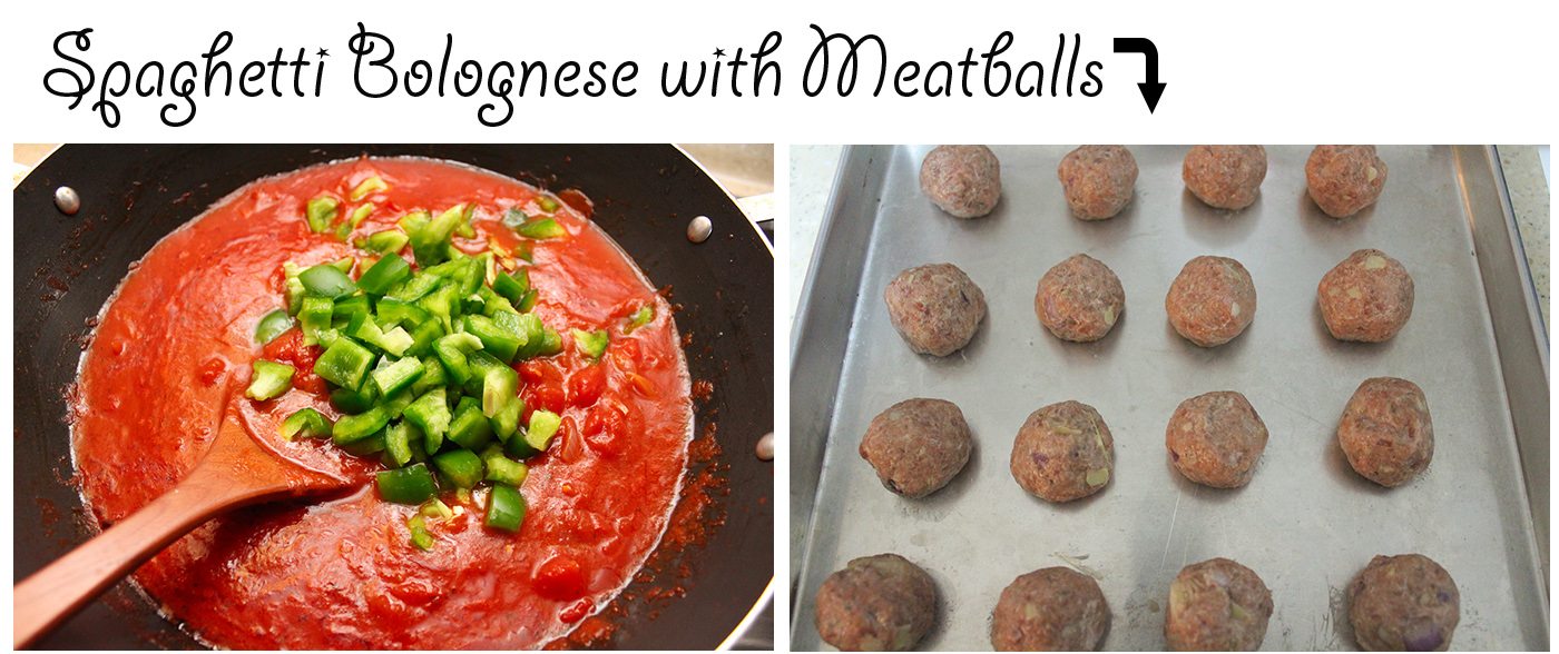 Spaghetti Bolognese with Meatballs-5