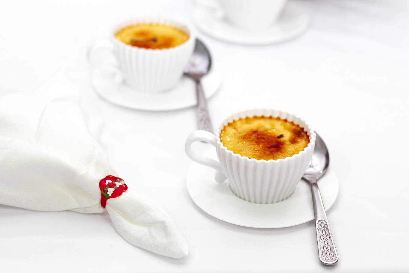 No Bake Creme Brulee