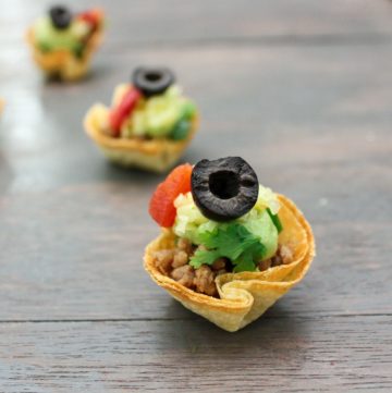 Mini Taco Cups