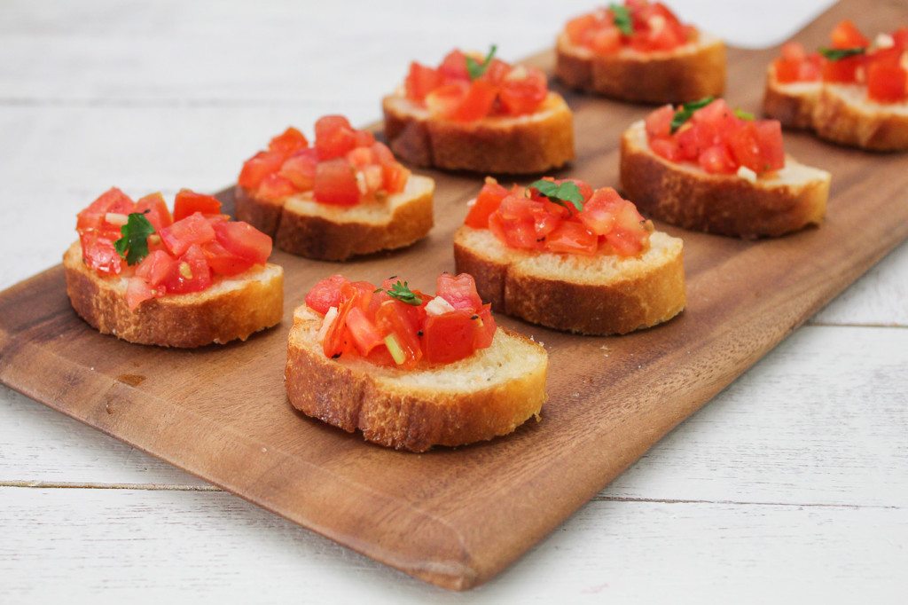 Easy Tomato Bruschette