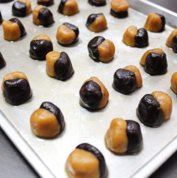 Peanut Butter and Chocolate Cookies