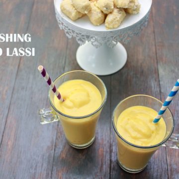 Refreshing Mango Lassi