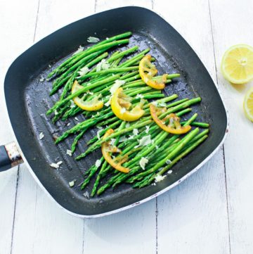 5 ingredients lemon asparagus
