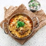 delicious lamb biryani