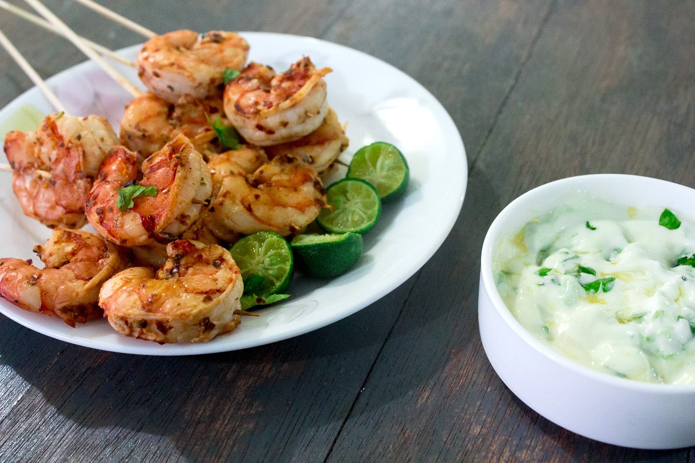 Barbecued Garlic and Chilli Prawns
