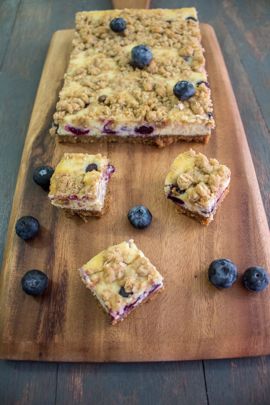 Blueberry Cheesecake Squares