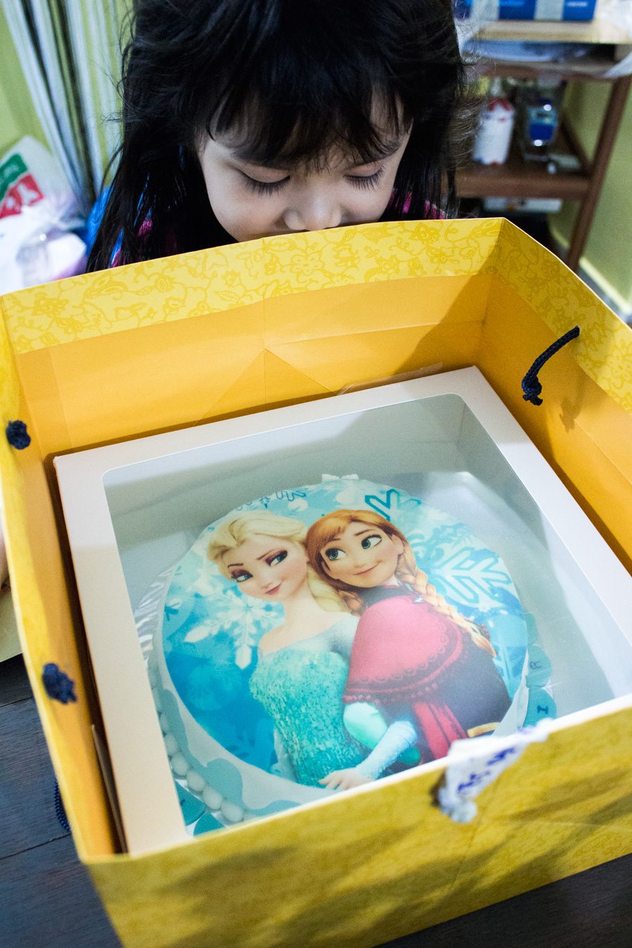 Frozen Birthday Cake