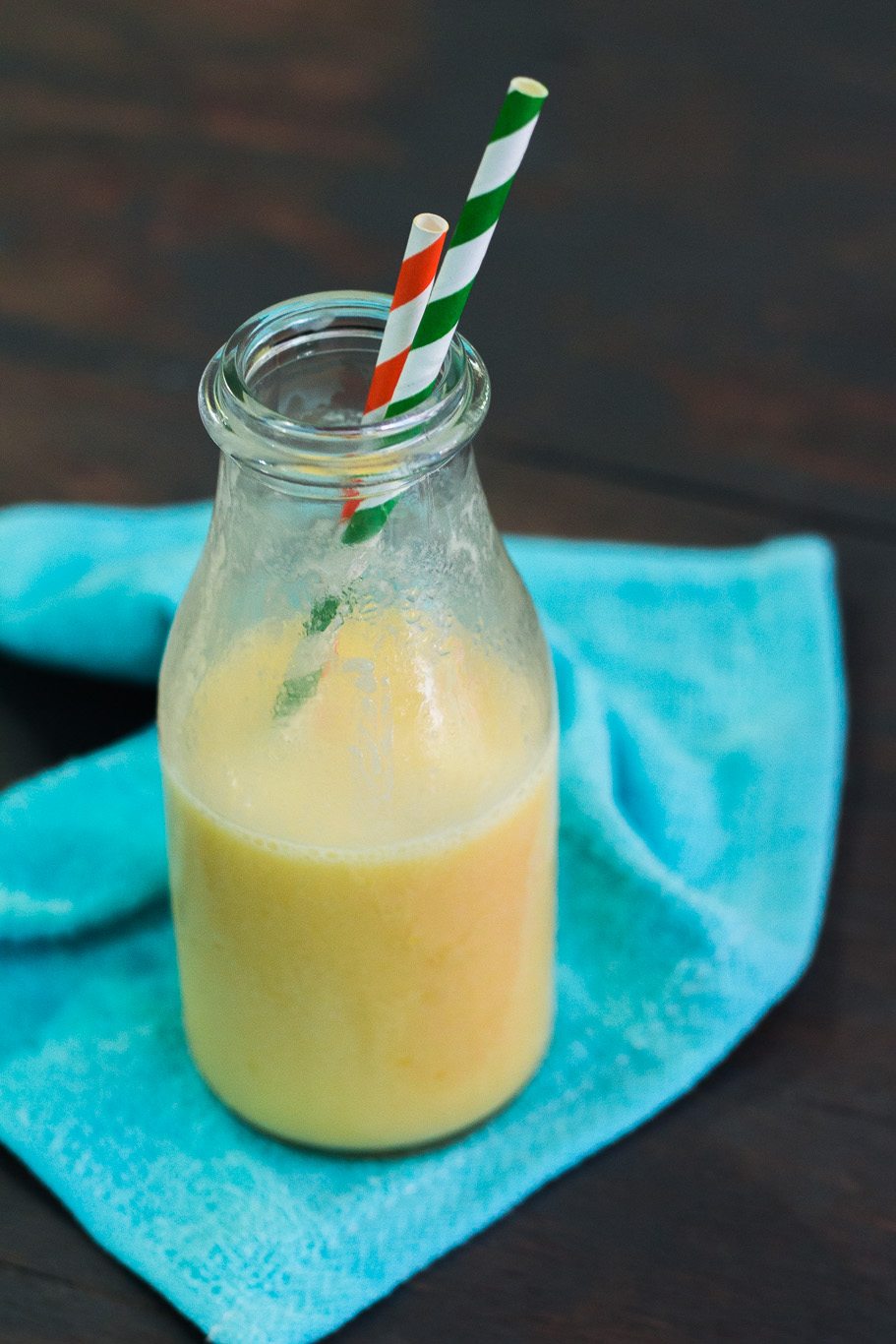 Peach and Mango Smoothie
