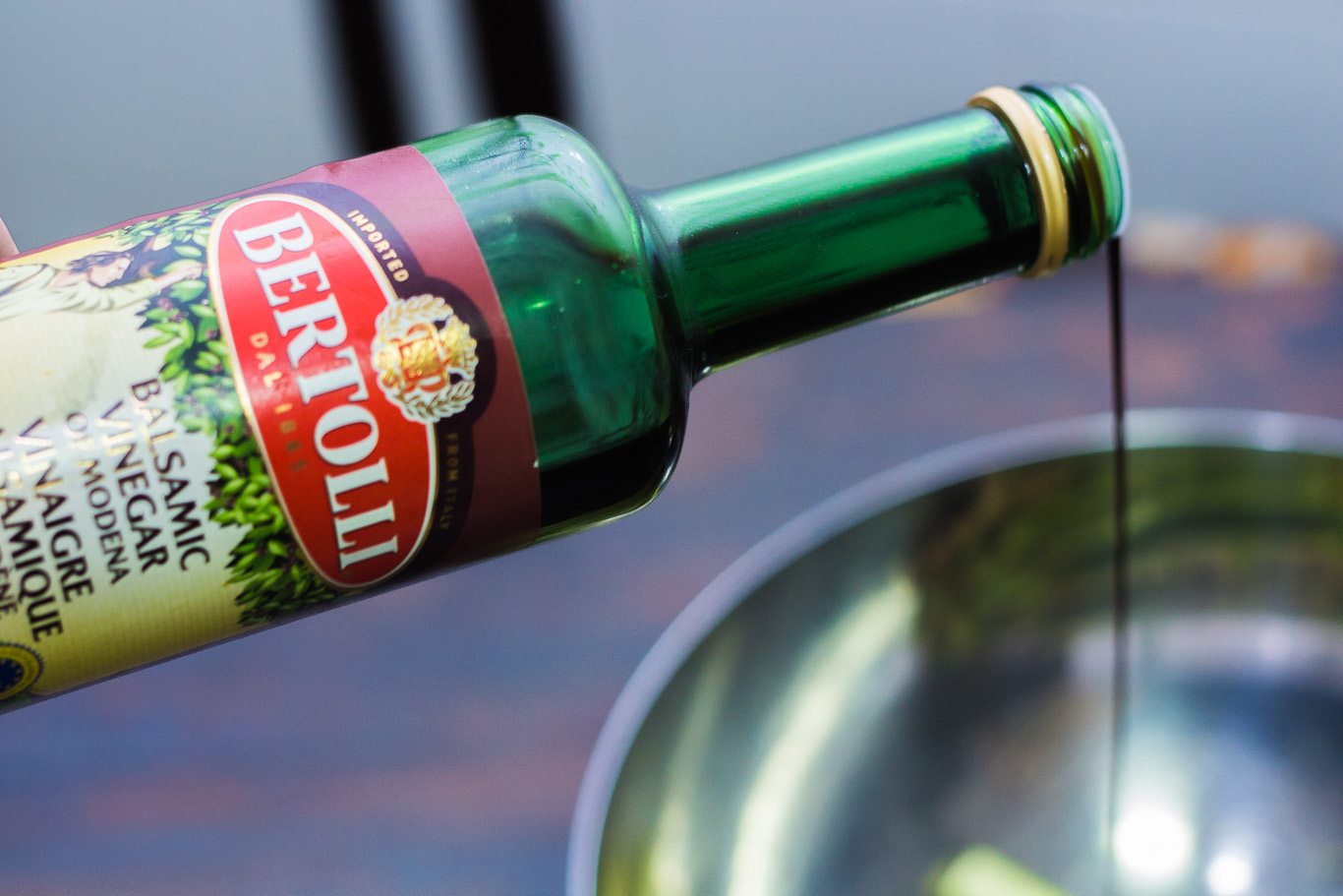 Roasted Asparagus in Balsamic Butter Vinaigrette 