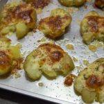 Garlic and Rosemary Smashed Potatoes