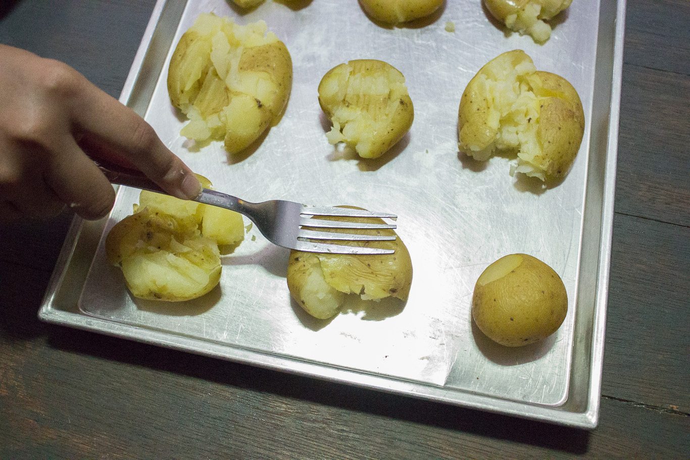 Garlic and Rosemary Smashed Potatoes-1-2