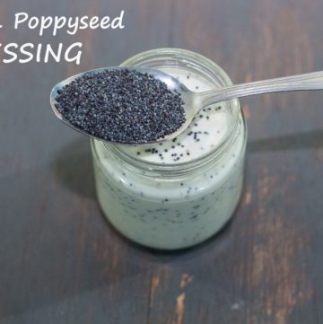Lemon Poppyseed Dressing