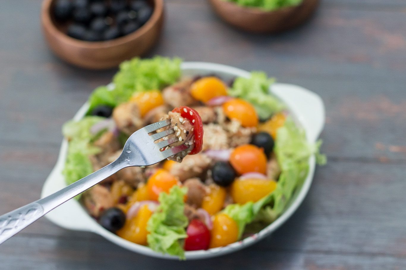 Sesame Chicken Salad
