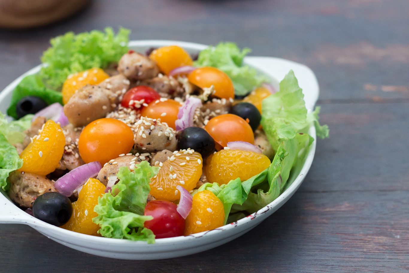 Sesame Chicken Salad