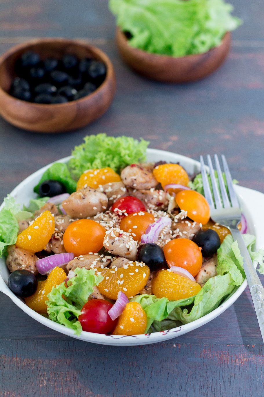 Sesame Chicken Salad
