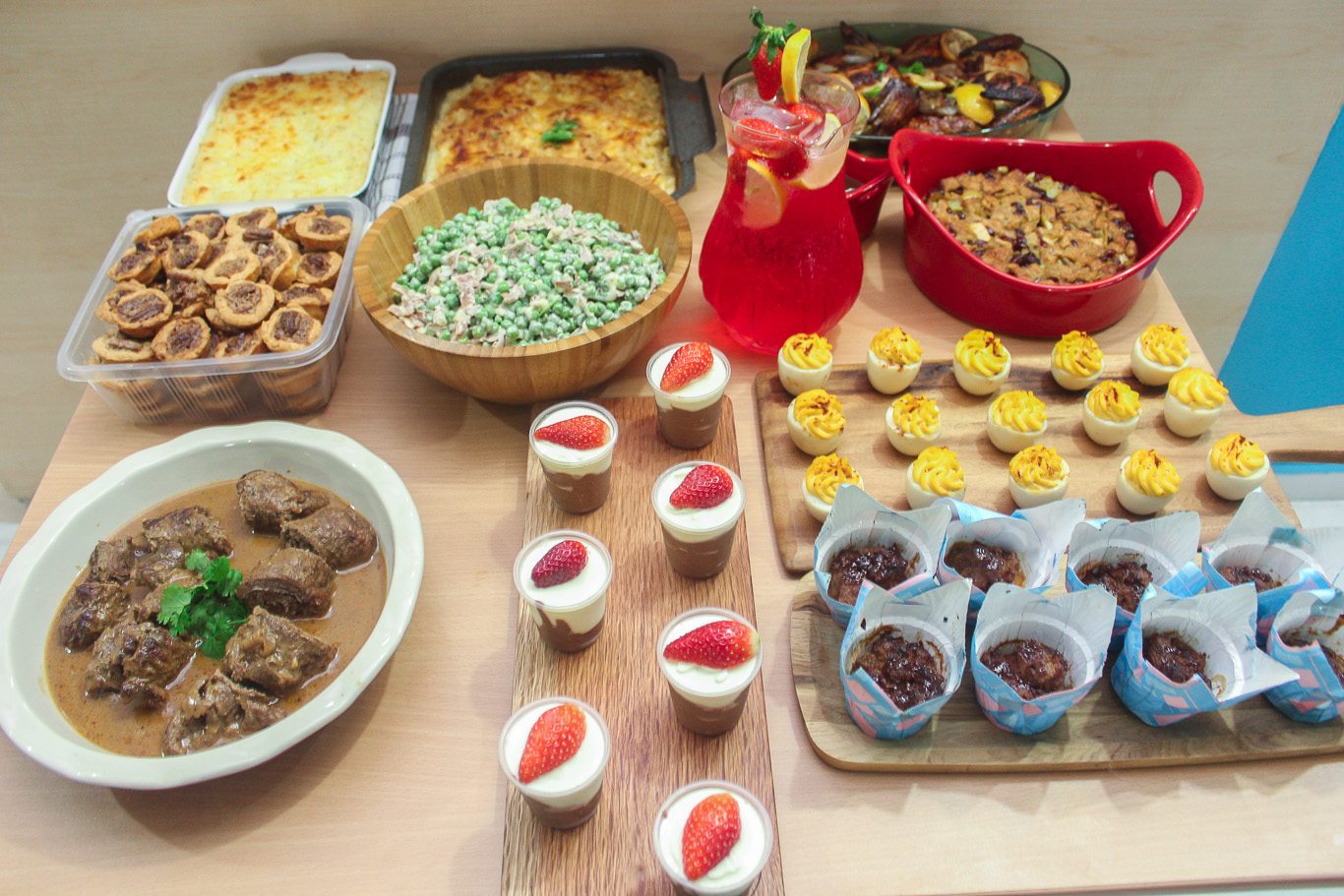 White and Dark Chocolate Mousse 