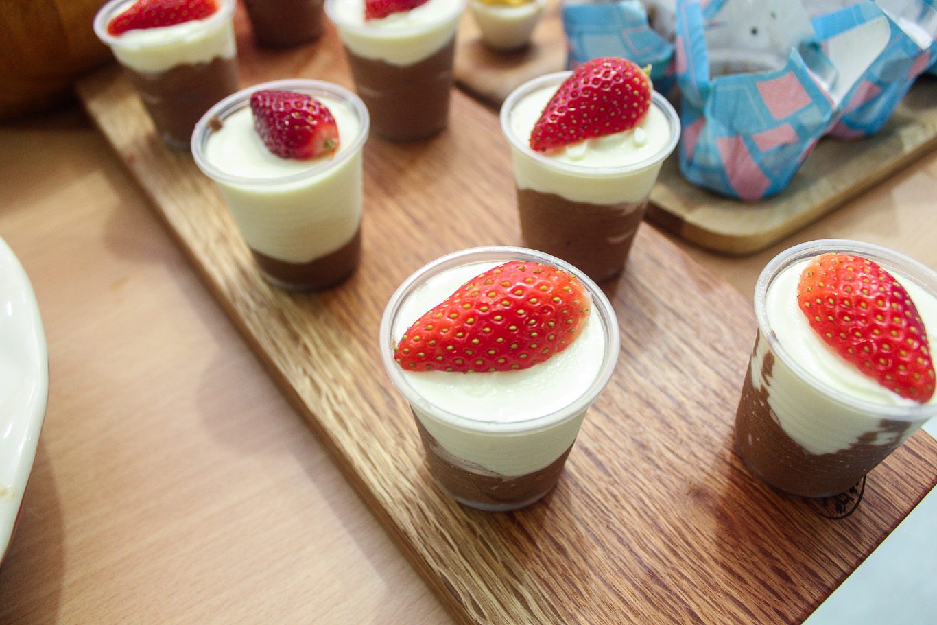 White and Dark Chocolate Mousse 