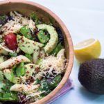 Delicious Pasta Salad with Avocado Dressing
