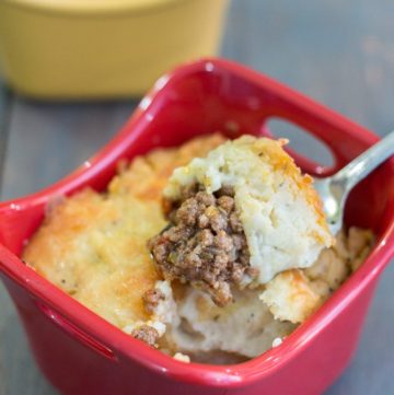 Healthy Cauliflower Shepherd's Pie