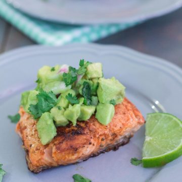 Best Salmon with Avocado Salsa