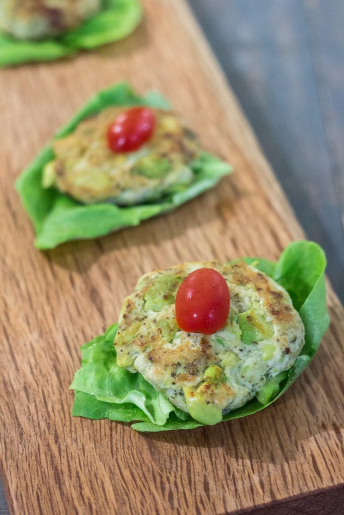 Chicken Avocado Burgers