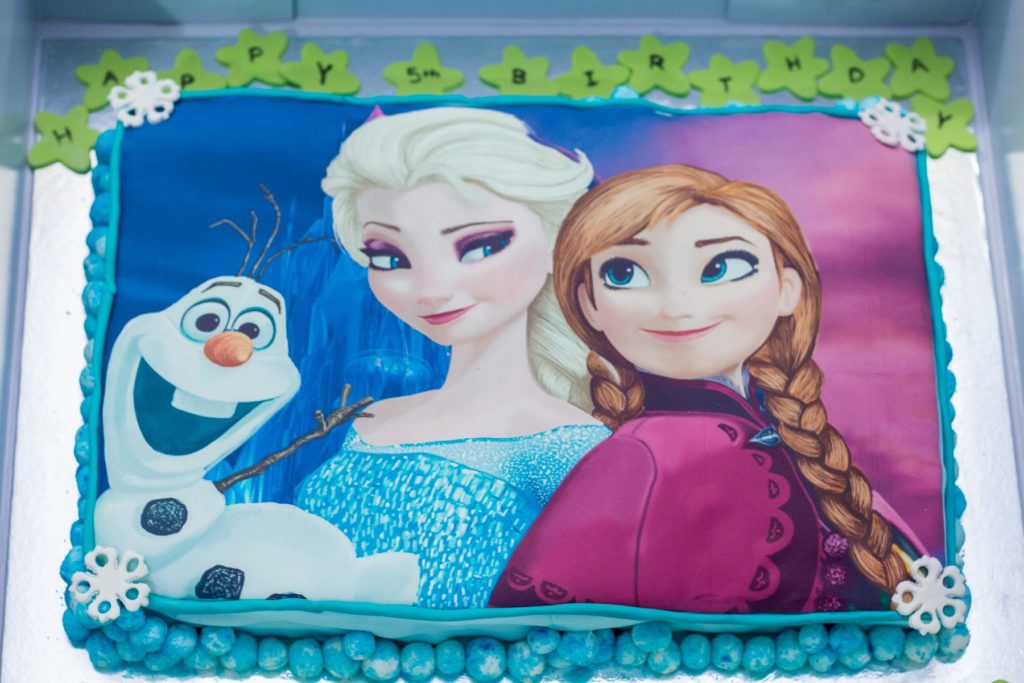 Frozen cake