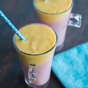 Strawberry and Mango Smoothie