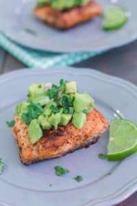Best Salmon with Avocado Salsa