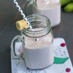 5 Ingredients Strawberry and Banana Smoothie