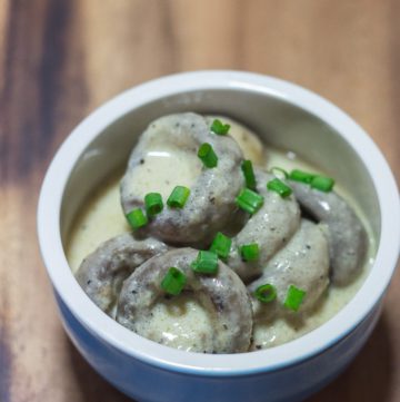 Creamy Garlic Mushrooms