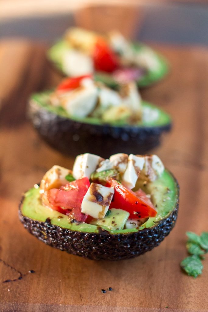 Avocado Caprese Salad