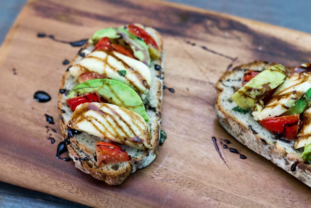 Grilled Caprese Toast
