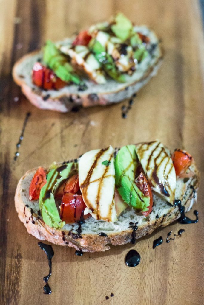 Grilled Caprese Toast