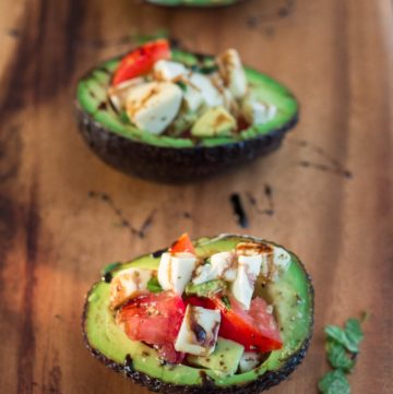 Avocado Caprese Salad