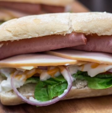 Homemade Subway Sandwich