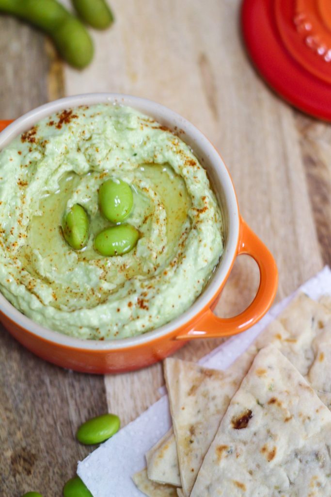 Delicious Edamame Hummus