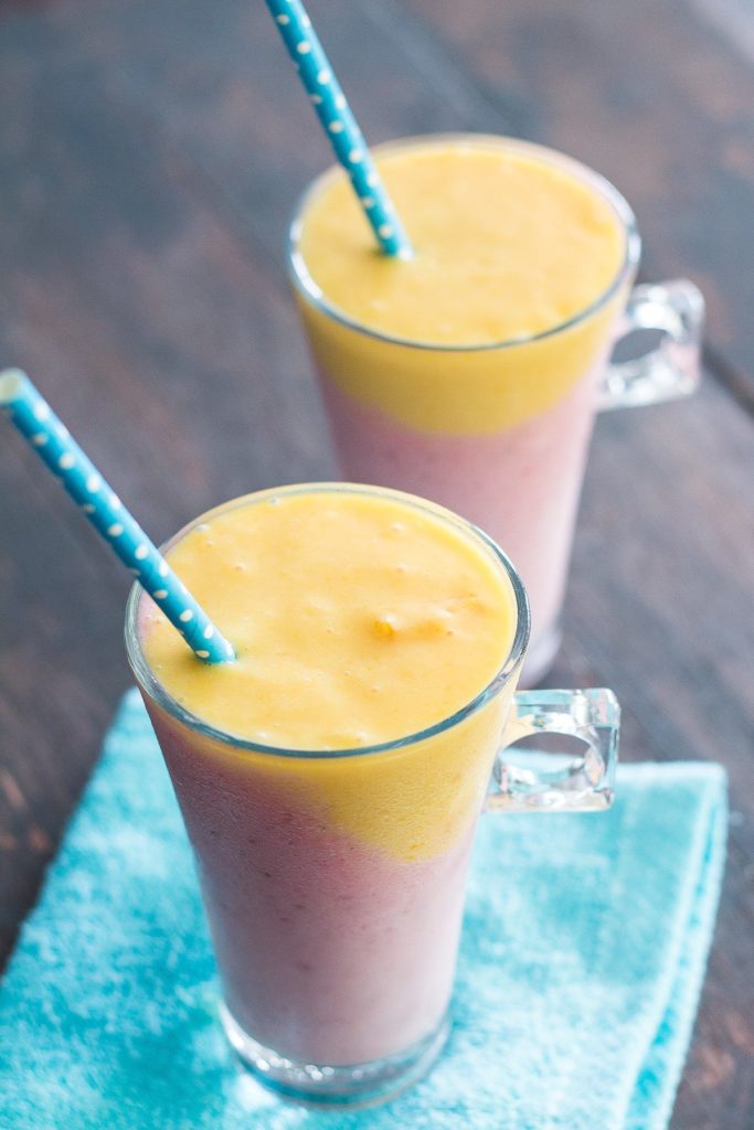 Strawberry and Mango Smoothie