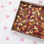 Chocolate Bark with Cranberries and Nuts