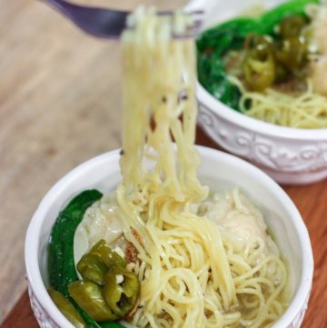 Wonton Noodle Soup