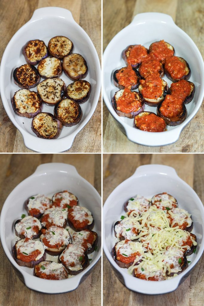 Delicious Cheesy Eggplant Gratin-1