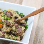 Lemon Couscous with Grilled Vegetable salad