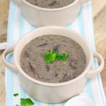 Healthy Portobello Mushroom Soup