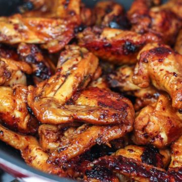 Delicious Stovetop Honey Chicken Wings