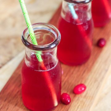 Homemade Cranberry Juice