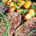 Garlic Butter Steak and Potatoes